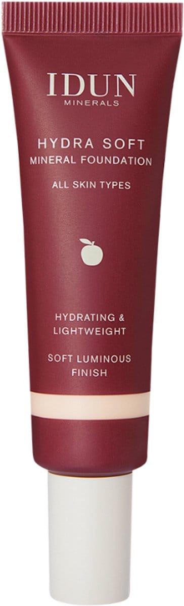 IDUN - Hydrasoft Mineral Foundation - Saga - HSMF - 30 ml