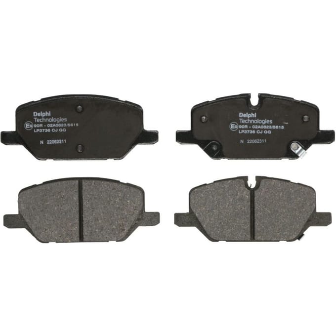 Remblokset DELPHI LP3736, voor
