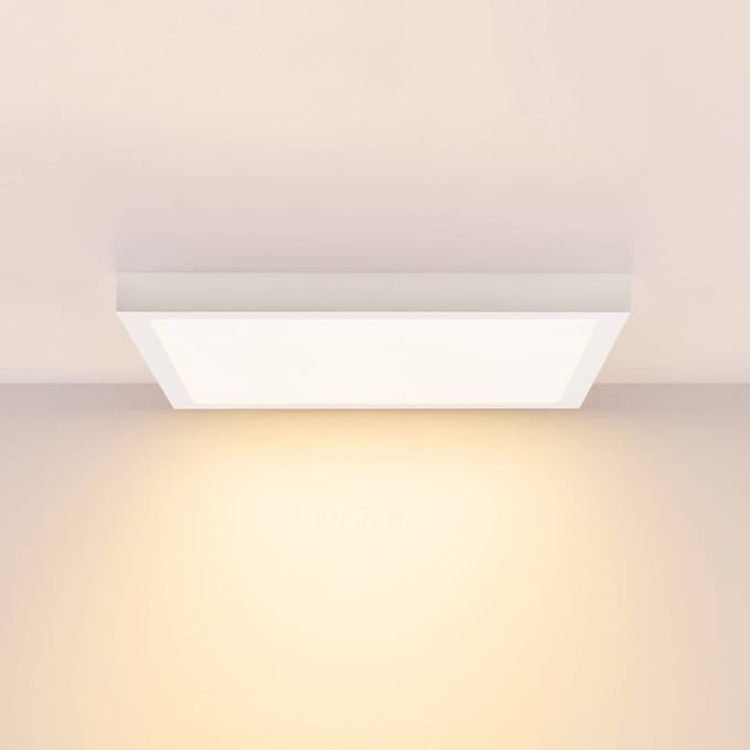 Deko-Light LED paneel PRO OFFICE SANO, 63 x 63 cm, dimbaar, wit, metalen CCT