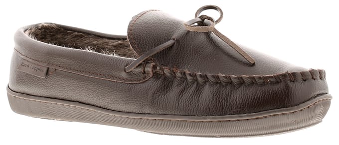 Hush Puppies Ace Leren MEMORY FOAM Pantoffels Heren