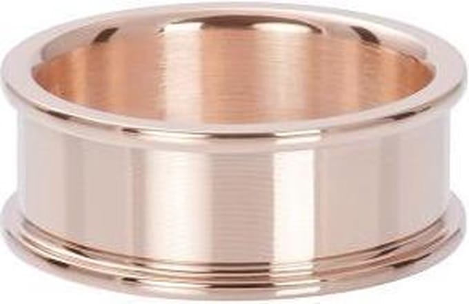 iXXXi -Basis ring - Rosegoudkleurig gekleurd - 8mm - maat 21