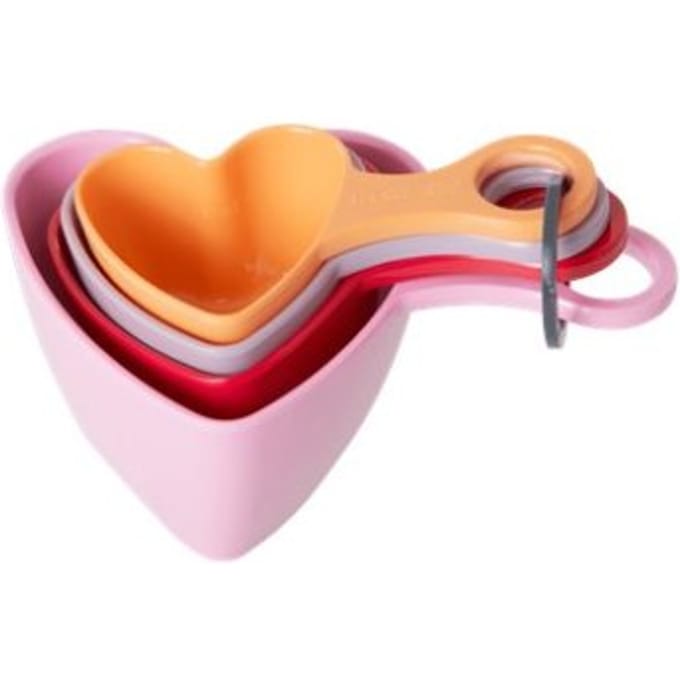 Rice maatbekers heart