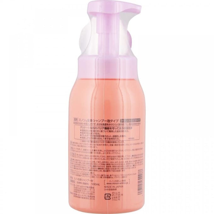 Minon - Whole Body Shampoo Foam Type 500ml