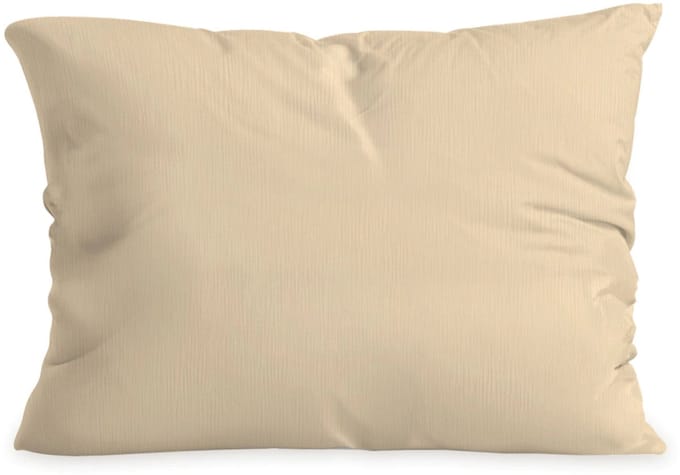 Zelesta Special Mousseline Kussensloop Set Van 2 - Zacht botergeel 80x80cm