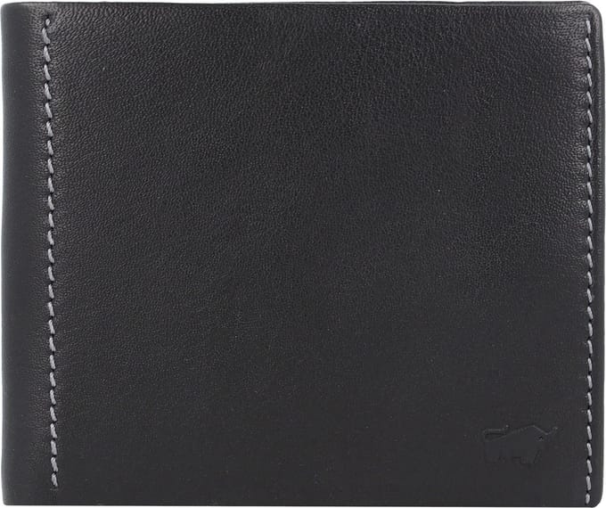 Braun Büffel Portemonnee Henry Wallet Black Zwart