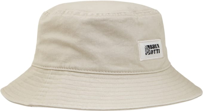 Brunotti - Buckley - Hoed Feather Grey - Dames - 100% Katoen - Lichtgewicht - Ademend - ONE SIZE