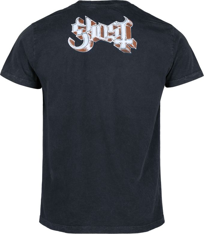 Ghost T-shirt - Lightning - S tot 4XL - voor Mannen - donkergrijs
