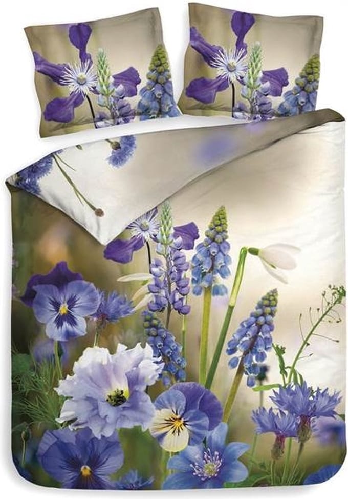 Heckett & Lane Denver Dekbedovertrek - Eenpersoons - 140x200/220 cm - Multi