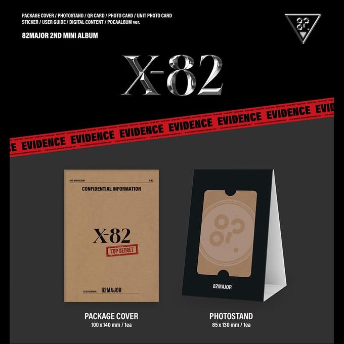 82MAJOR [X-82] POCA Ver. Album POCA Ver. brown
