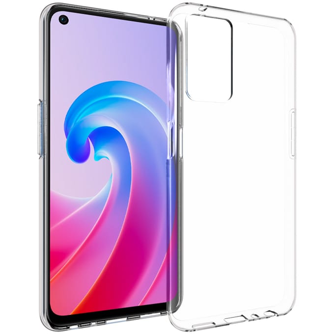 Accezz Hoesje - Geschikt voor Oppo A96 - Clear Backcover - Transparant