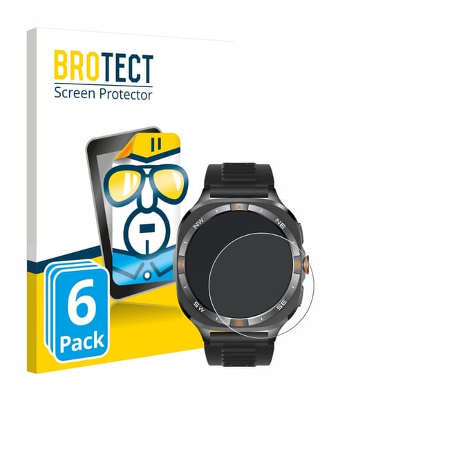 BROTECT - Screenprotector voor Rollme GT5S - Folie Beschermfolie transparant 6 Stuks