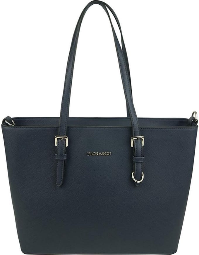 Flora & CO  Dames Schoudertas Blauw