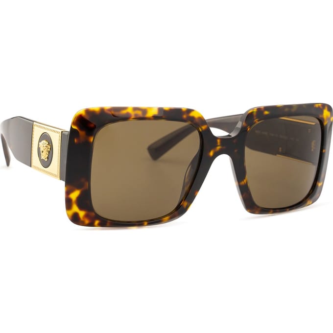 Versace zonnebril Ve4405 108/73 Havana Dark Brown