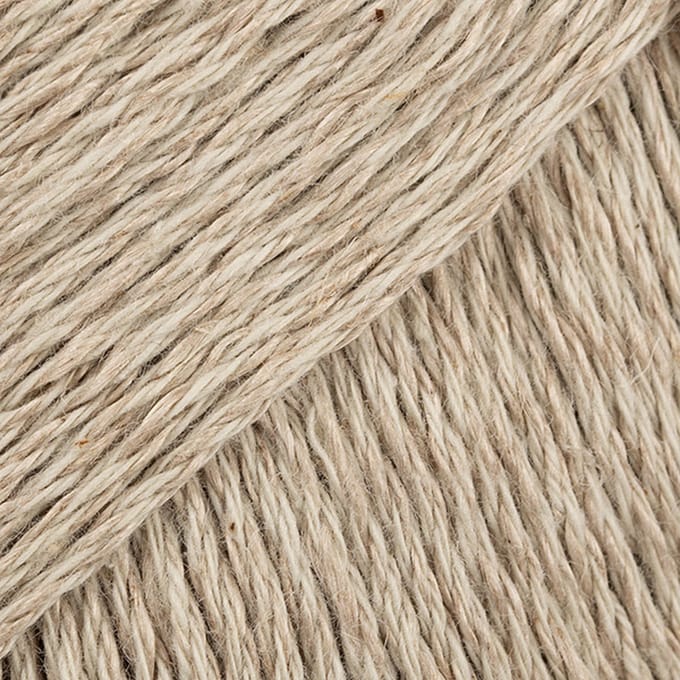 DROPS Bomull-Lin Uni Colour - 11 beige - Katoen/Linnen Garen