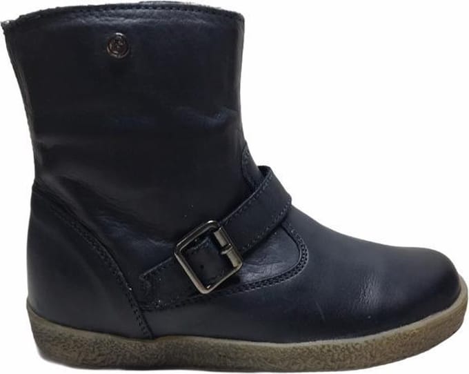 Falcotto gespje rits warme lederen laarsje casper navy  mt 20