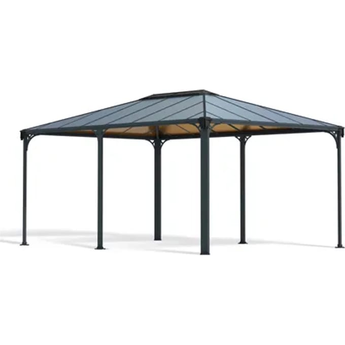 Palram | Canopia - Gazebo Martinique 500 - Donkergrijs/brons - 493x359cm