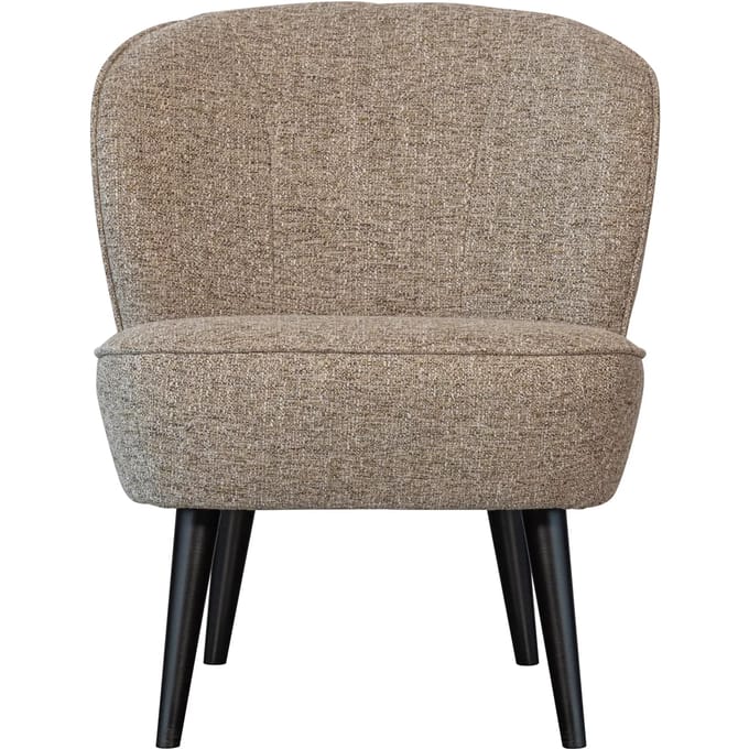WOOOD Fauteuil Sara - Polyester - Naturel - 71x59x70