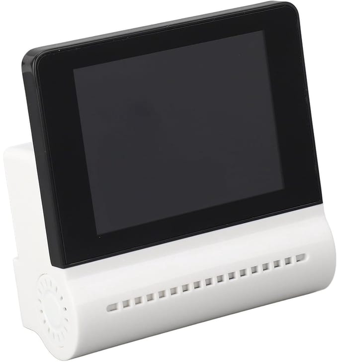 Luchtkwaliteitsmonitor - CO2 detector - Binnenklimaat meten - NDIR technologie - LCD scherm - Wit