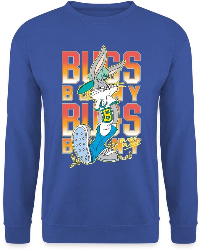 Looney Tunes Bugs Bunny Hiphop Sweater Heren