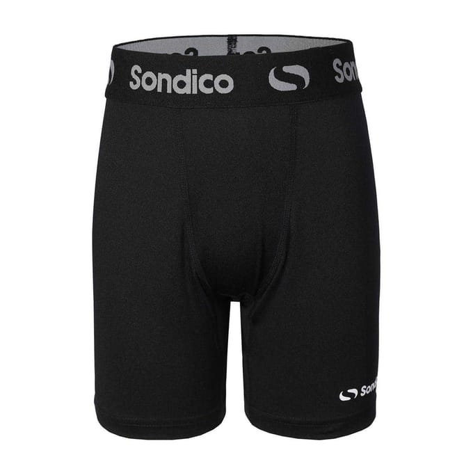 Sondico Kinder/Kinder Snug Fit Compressieshort (Zwart)