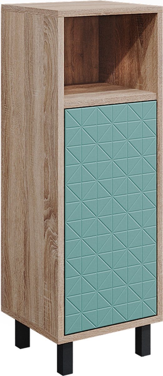 Vicco Agasta Halfhoge kast – 30 x 87.2 cm Mintgroen