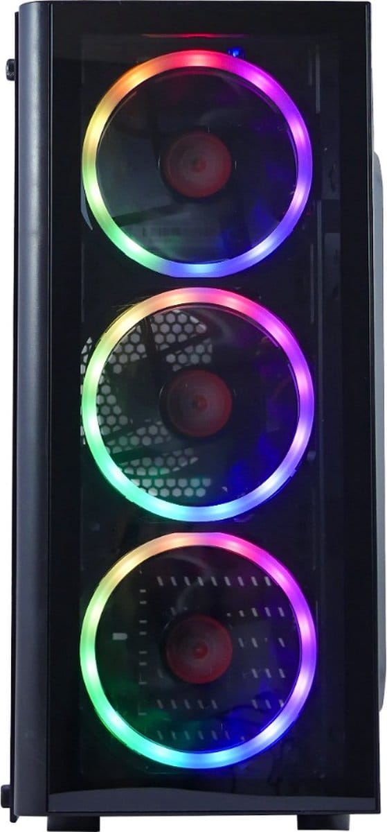 AMD Ryzen 5 6-Core RGB Game Computer / Gaming PC - RTX 5060 - 1TB SSD - 32GB RAM - Win11 PRO - WIFI - Windows 11 Pro
