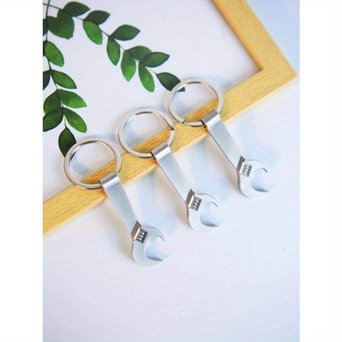 1pc Décapsuleur Design Clé, Décapsuleur, Bière, Ouvre-boîte, Cadeau pour Père one-size argenté