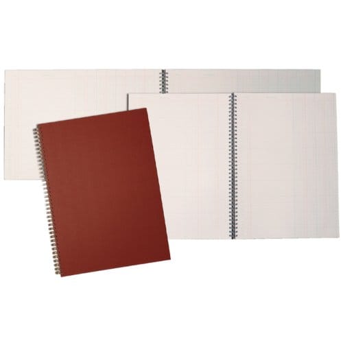 Tabellarisch register djois atlanta 294x414mm 2x10kolommen 108blz rood