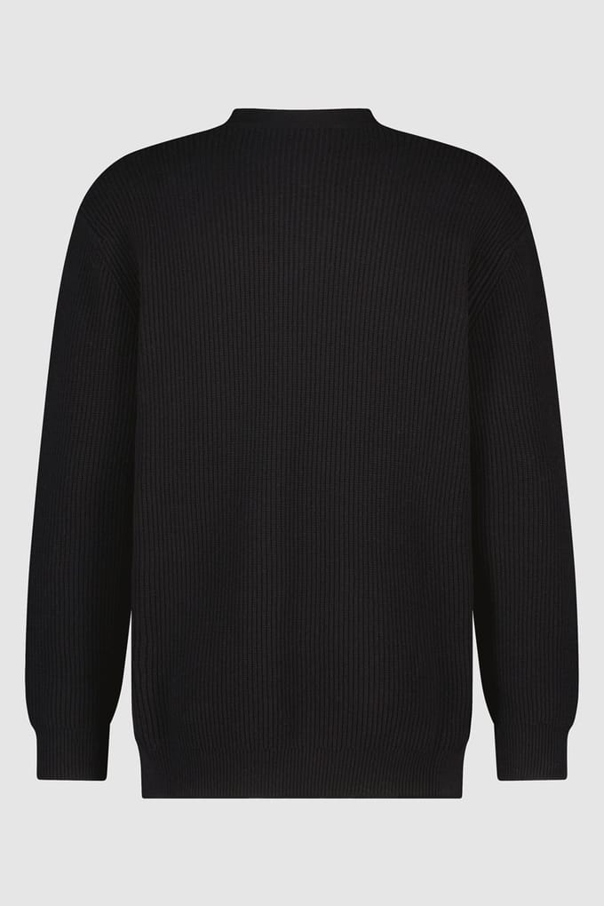 Circle of Trust Jonathan Knit Black Ink Größe: S | Cardigans Outlet | Herren | Schwarz