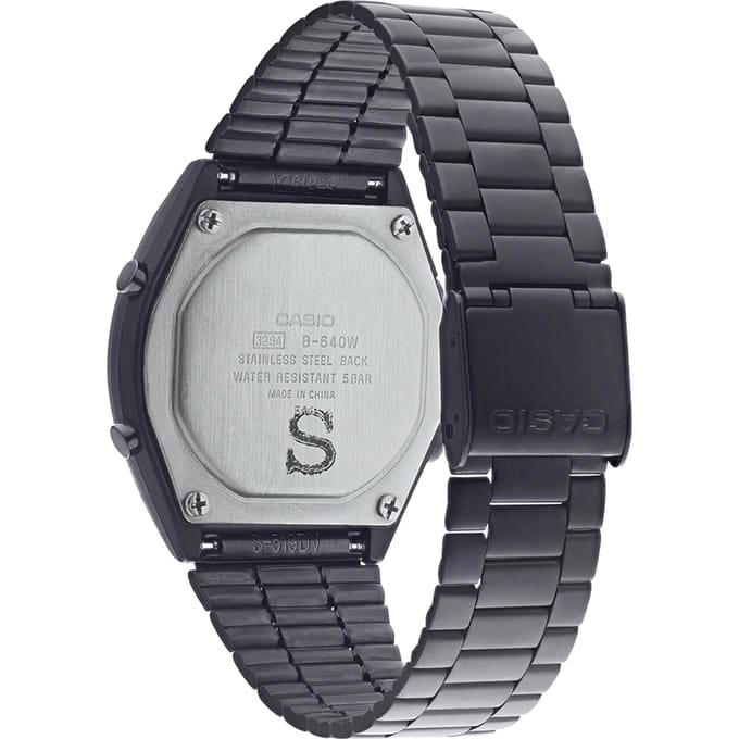 Casio Vintage Edgy B640WB-1BEF Heren Horloge - 35 mm