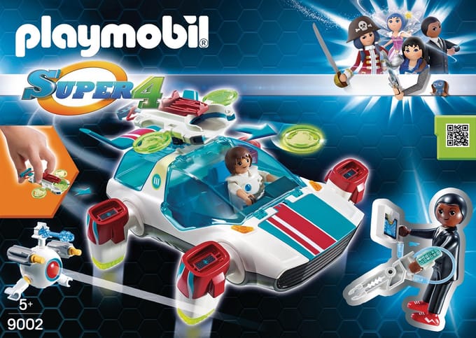 PLAYMOBIL FulguriX met Gene  - 9002