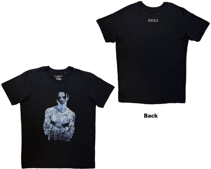 Yungblud - Portrait Heren Tshirt - L - Zwart