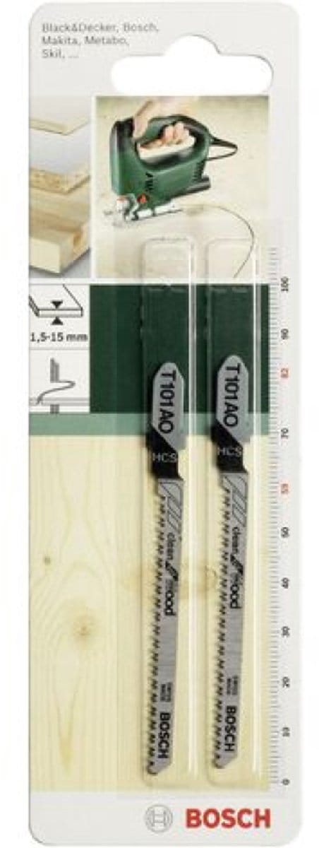 Bosch Decoupeerzaagblad HCS - T 101 AO Clean for Wood
