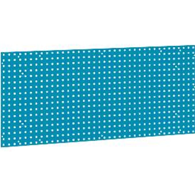 Geperforeerd paneel, om op te hangen, 1443 x 645 mm, donkerblauw RAL 5009