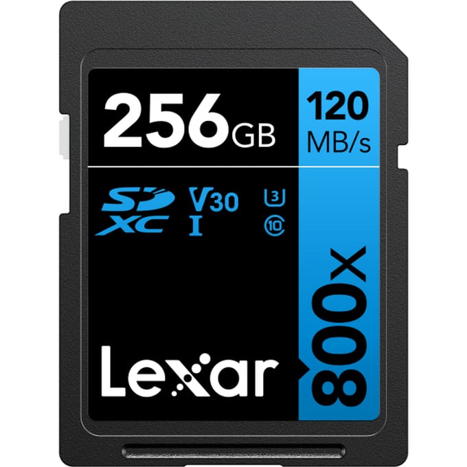 Lexar 800x 256 GB SDXC UHS-I Klasse 10