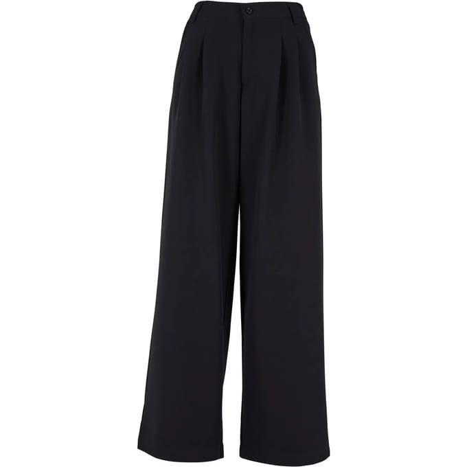 Urban Classics - Ultra Wide PleatFront Wijde broek - Taille, 29 inch - Zwart