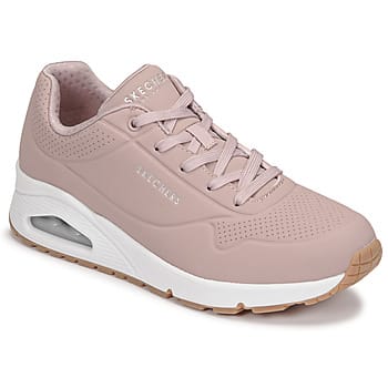 Skechers Uno - Stand On Air Dames Sneakers - Roze