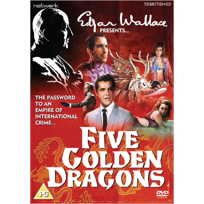 Network Releasing Edgar Wallace Presents: Five Golden Dragons DVD Engels