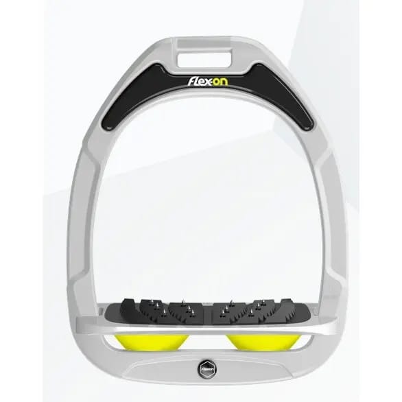 Ultra Grip Inclined Beugels Wit/Grijs/Geel Flex-On Green Composite