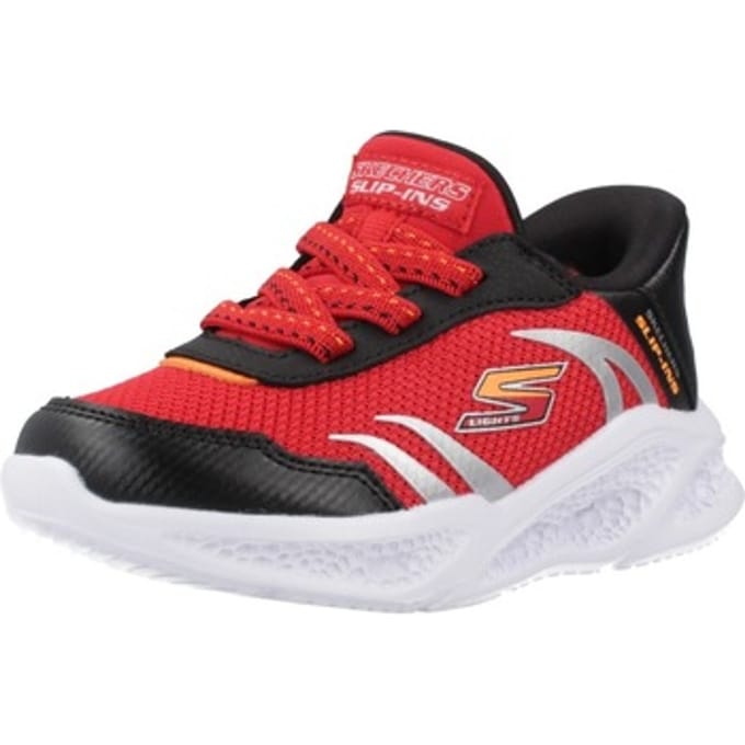 Skechers Skechers Meteor Lights Slip-ins Sneakers rood