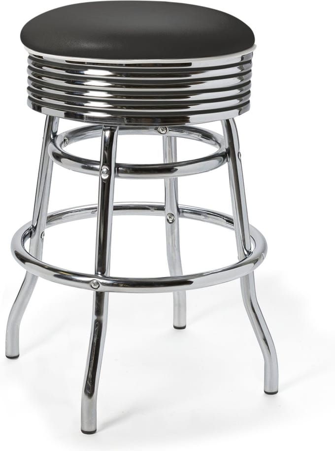 Bel Air Retro Barkruk BS-29-66 Zwart