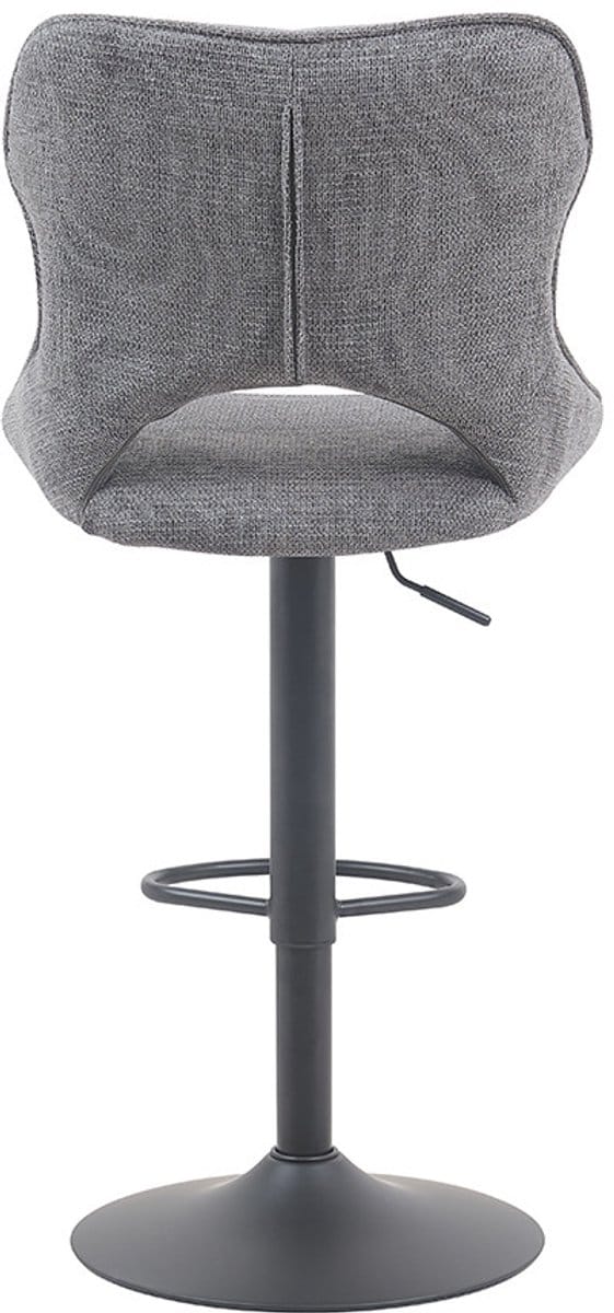 Barstoel Mori Donkergrijs – Verstelbare Zithoogte 65-86 cm – Draaibaar – Rousseau