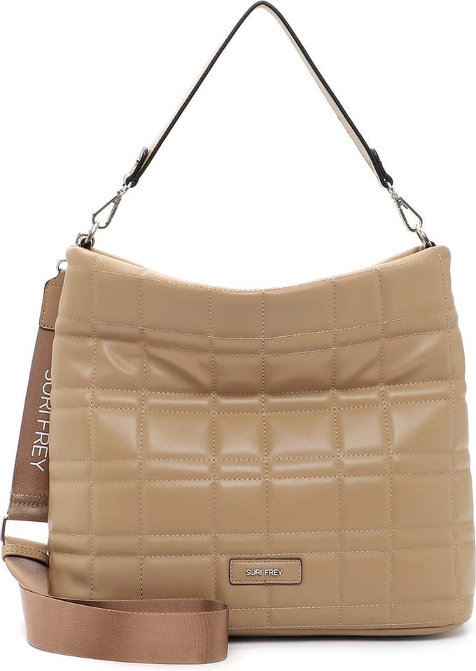 SURI FREY Tas Hilary ( 13963 ) - Dames handtassen - taupe 900