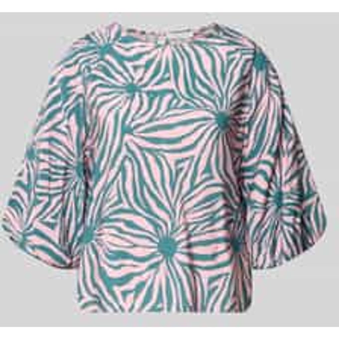 Regular fit Blouse van Viscosemix in All-over look