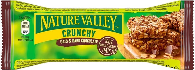 Nature Valley Reep crunchy haver en chocolade 18 stuks x 42 gram