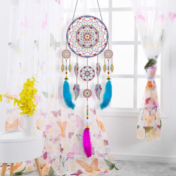 diamond painting raamdecoratie