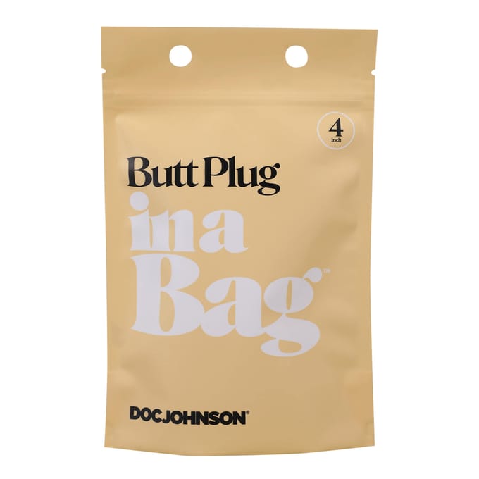 Doc Johnson - Buttplug Medium- Zwart