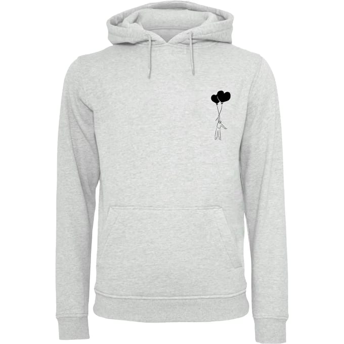 Merchcode Love In The Air Fitted Heavy Hoody MP5012683