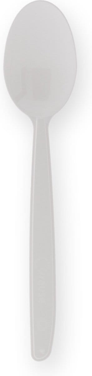 Lepel, reusable, PS, 170mm, wit (50 stuks)