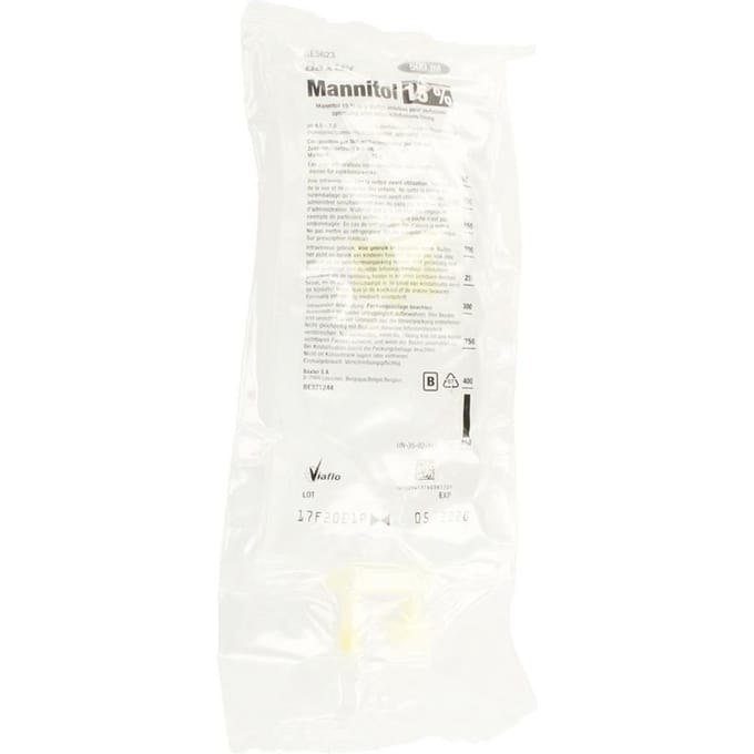 Bx-pl Mannitol 15 % Viaflo Zak 20x500 Ml